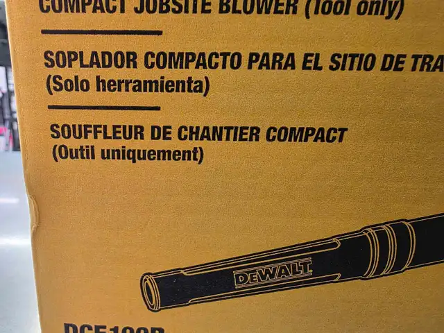 souffleur Dewalt dce100b neuf - Photo 5