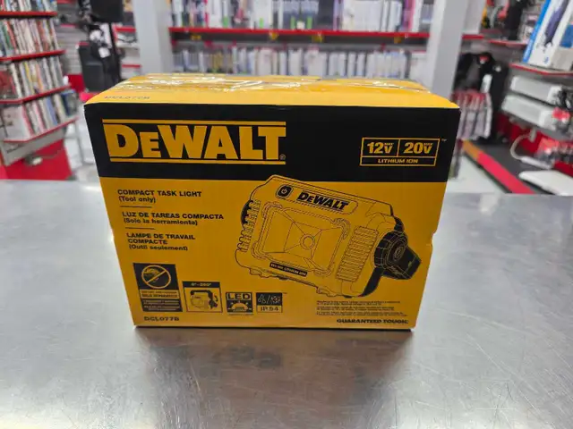 lampe Dewalt dcl077b neuf outil seulement - Photo 3