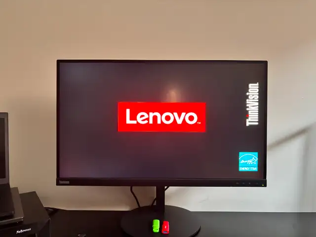 1 screen/écran LENOVO P27h-10 , 27 in/po   3 video cables - Photo 5