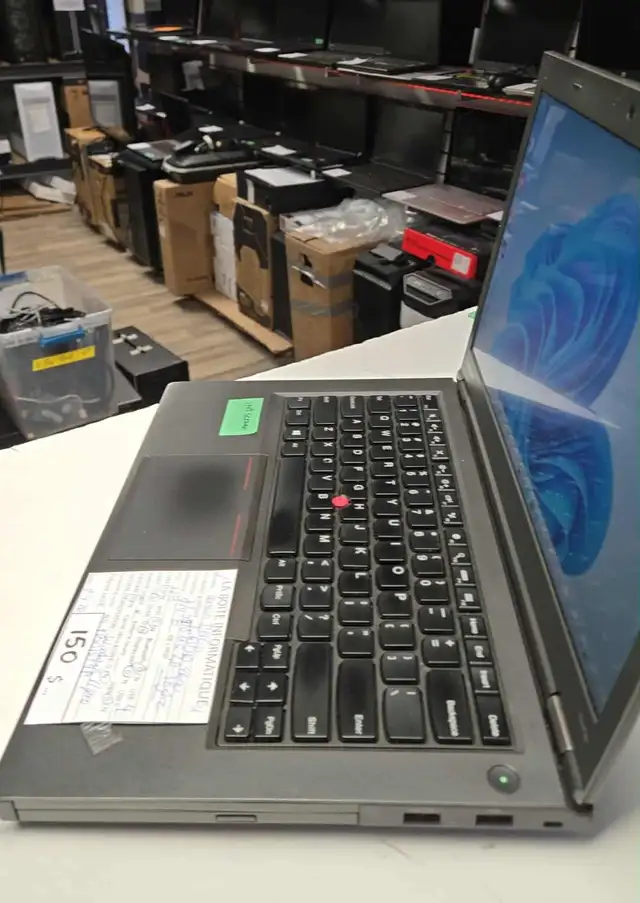 Laptop Lenovo ThinkPad T440p i7 8GB SSD 128GB Windows 11 Pro - Photo 3