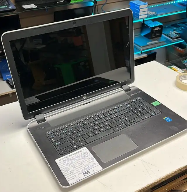 Laptop HP Pavilion 17 i5-4210U 16Go SSD 480Go DVD 17,3 po HDMI