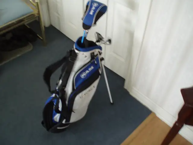 CHILD'S LEFT HANDED  GOLF CLUB SET  -  LIKE NEW - Photo 3