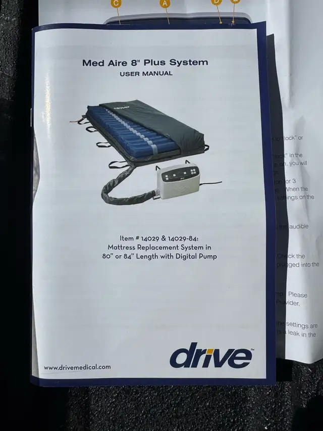 DRIVE MEDICAL MED AIR MATTRESS NEW UNOPENED BOX - Photo 3