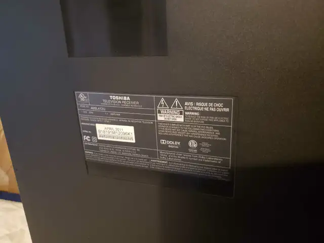 Toshiba 46' LCD - Photo 5