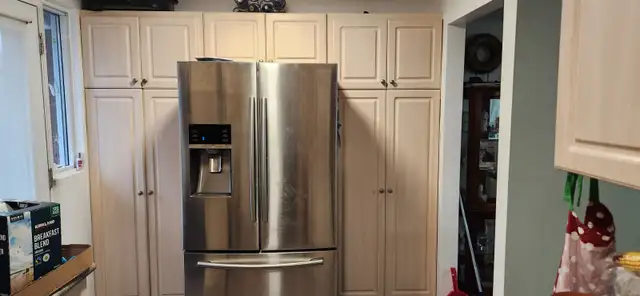 KITCHEN CUPBOARDS. USED FOR STORAGE TOO
