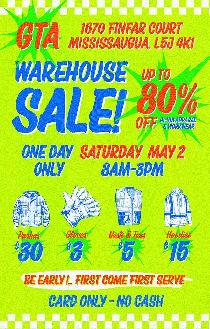 Workwear Warehouse Sale - Up to 80% Off