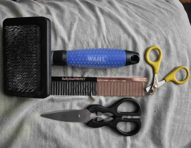 grooming supplies