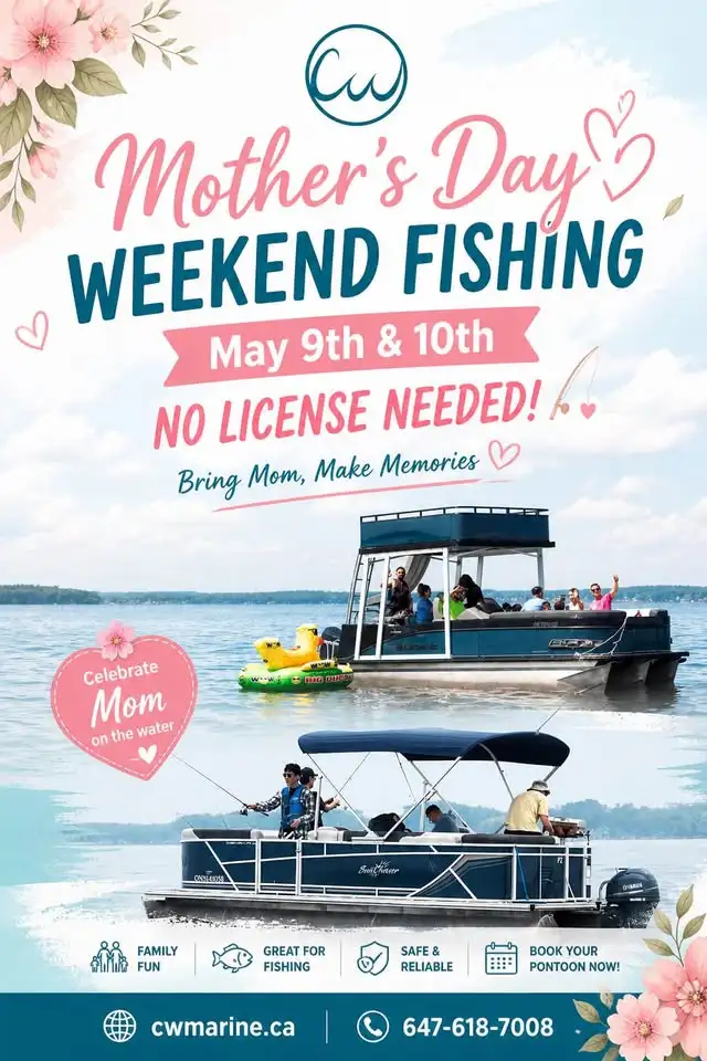 Toronto Fishing Pontoon Boat – Most Affordable | Seats up to 9 - Photo 3