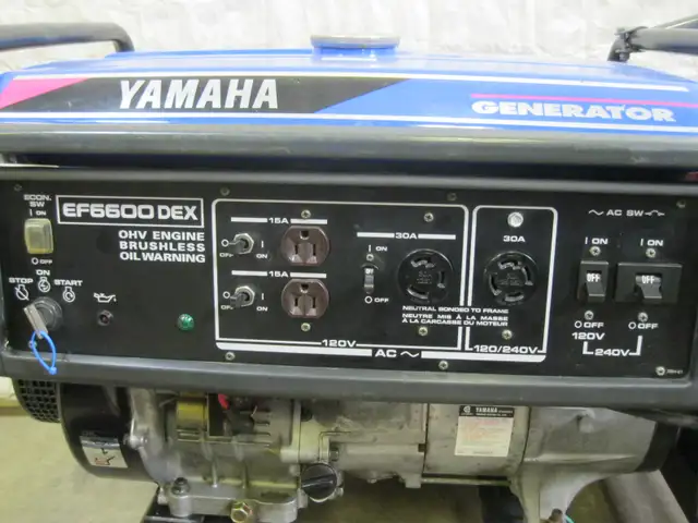 Génératrice YAMAHA EF6600DEX Generator (Honda) - Photo 2