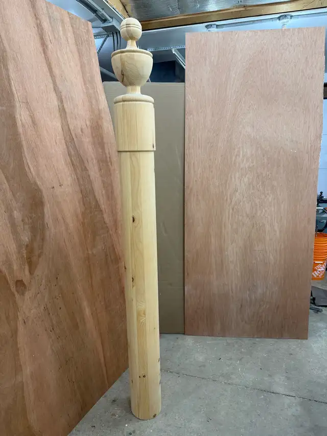 Porch columns posts and hand rail