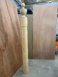 Porch columns posts and hand rail