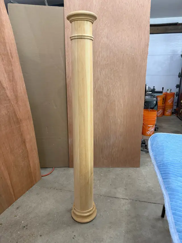 Porch columns posts and hand rail - Photo 2