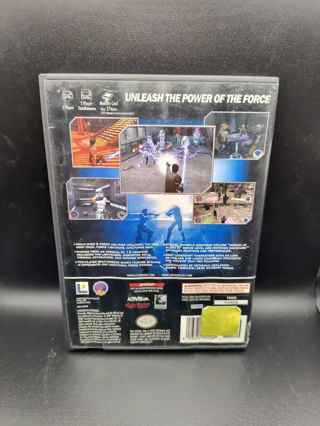 NINTENDO GAMECUBE STAR WARS JEDI KNIGHT II JEDI OUTCAST W/MANUAL - Photo 2