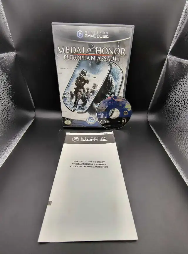 NINTENDO GAMECUBE MEDAL OF HONOR EUROPEAN ASSAULT