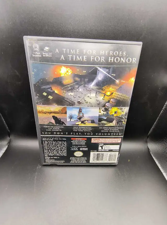 NINTENDO GAMECUBE MEDAL OF HONOR EUROPEAN ASSAULT - Photo 2