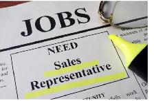 Need full time Sale reprsentative.