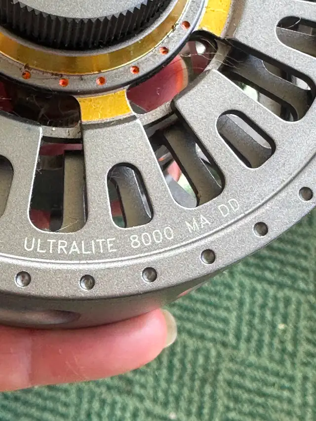 HARDY Ultralite MA DD FlyFishing Reel  8000 8/9/10 - Photo 2