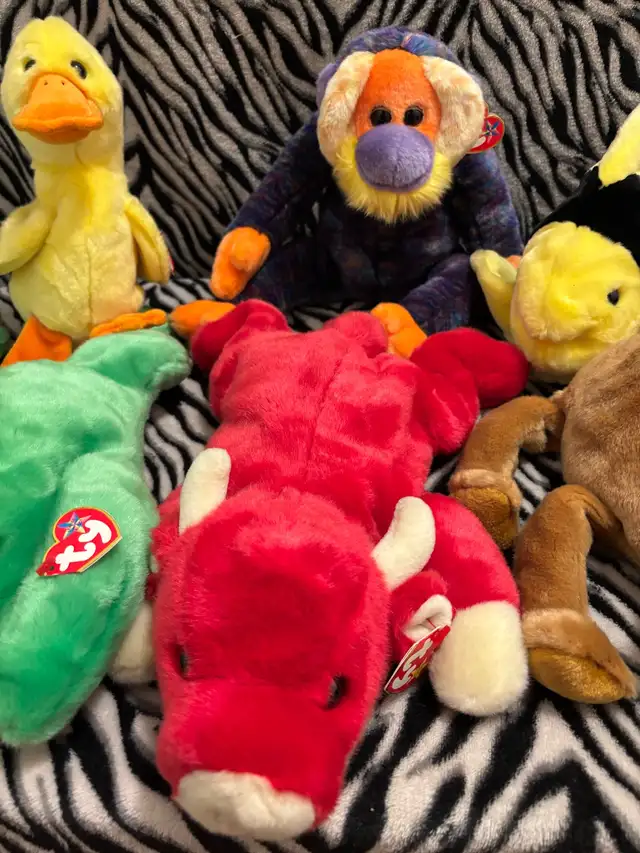 TY Beanie Buddies $15ea. or $80 for All - Photo 3