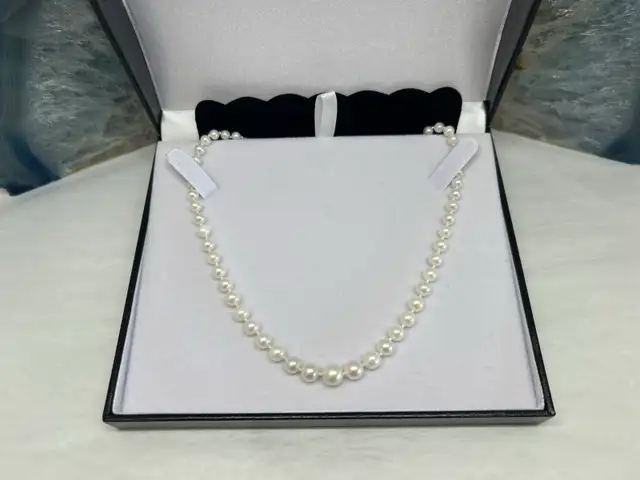 Birks 14k Pearl Strand graduated Necklace 20"