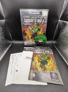 NINTENDO GAMECUBE ARMY MEN SARGE'S WAR W/MANUAL