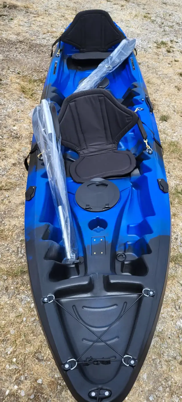 5 KAYAKS BLOWOUT SALE NEW 12 FT DOUBLE  SIT ON TOP WITH DRAINS - Photo 2