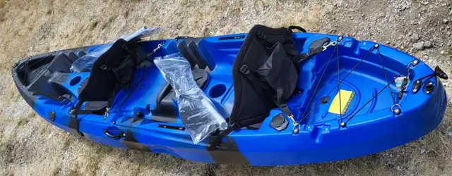 5 KAYAKS BLOWOUT SALE NEW 12 FT DOUBLE  SIT ON TOP WITH DRAINS - Photo 4
