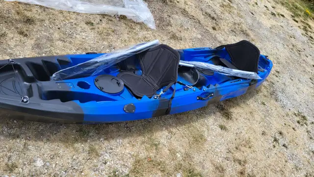5 KAYAKS BLOWOUT SALE NEW 12 FT DOUBLE  SIT ON TOP WITH DRAINS - Photo 5