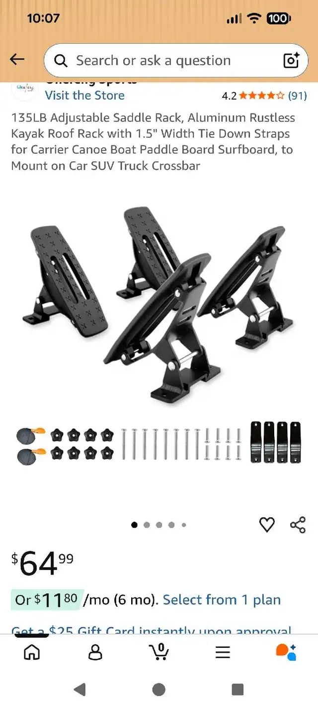 Kayak saddles - Photo 2