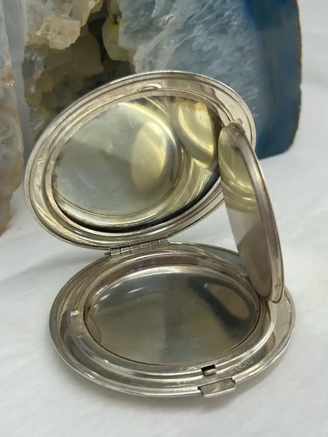 Birks Sterling Silver Compact 3" 98.5G - Photo 5