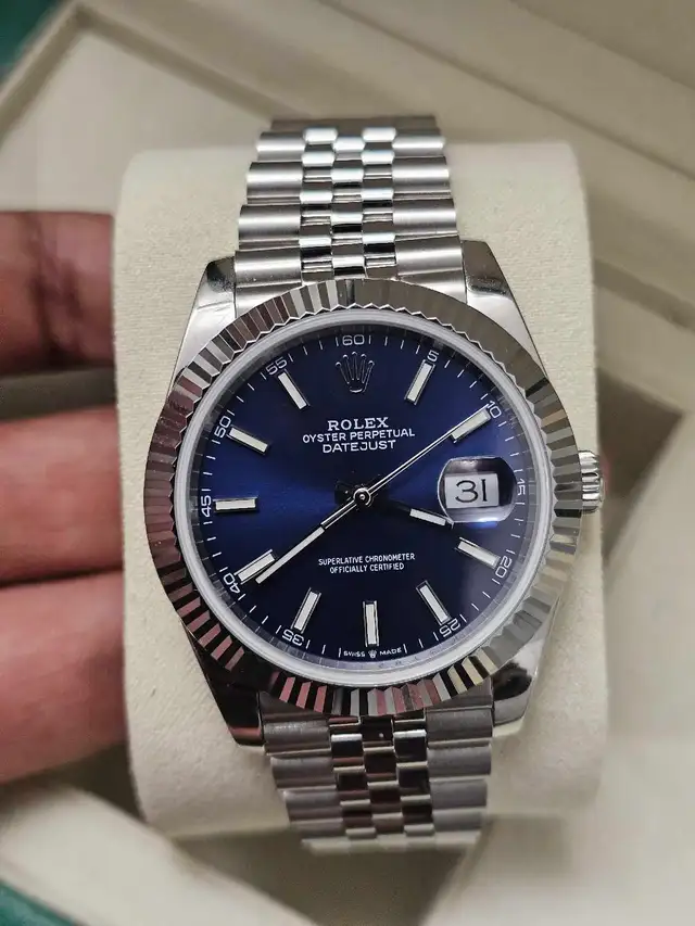 Rolex Datejust Blue