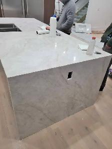 Taj Mahal quartz countertops - 647-493-4330