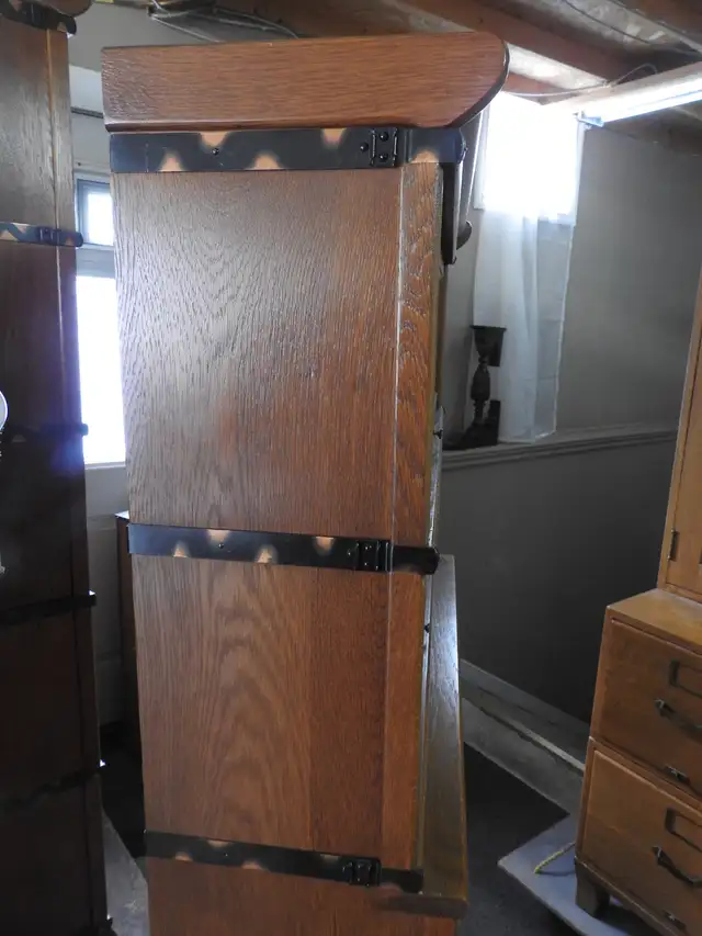 Antique barrister bookcase (step back) made by Macey - Photo 3