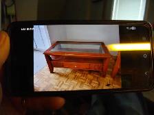 GLASS TOP COFFEE TABLE WITH 2 END TABLES SET