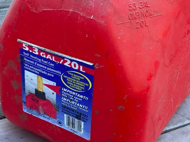 20L Litre Jerry Gas Tank/Canister. Scepter Brand. - Photo 2