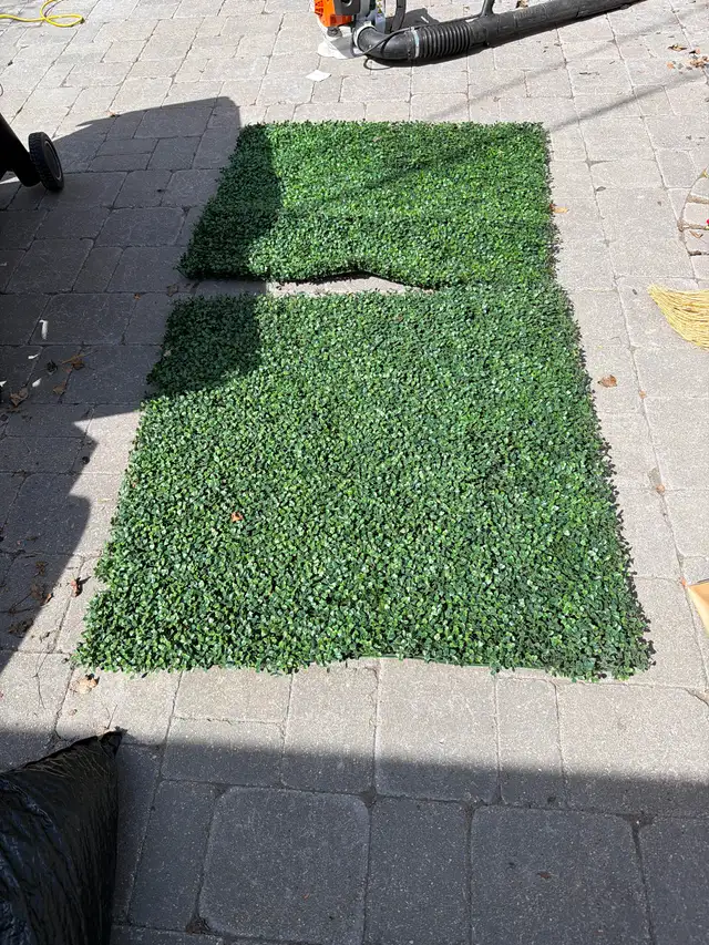 Free Artificial outdoor Wall greenery