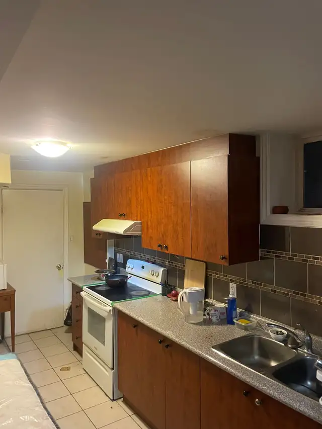 Basement unit for rent