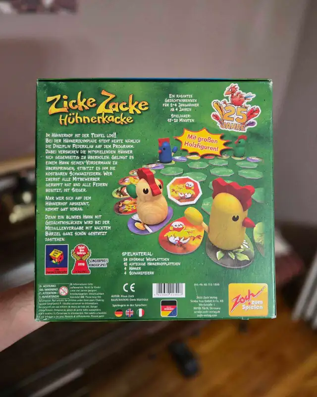 Zicke Zacke Hühnerkacke (Chicken Cha Cha Cha) - board game - Photo 2