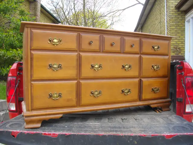 LARGE 9 drawer solid wood dresser dresser $39