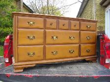 LARGE 9 drawer solid wood dresser dresser $39