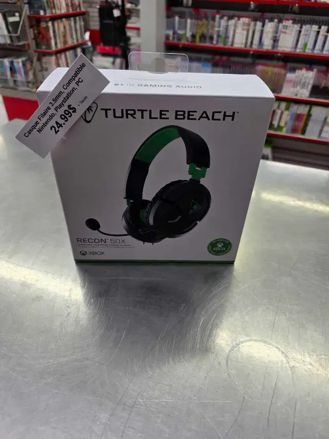 ecouteur Turtle Beach recon 50x - Photo 4