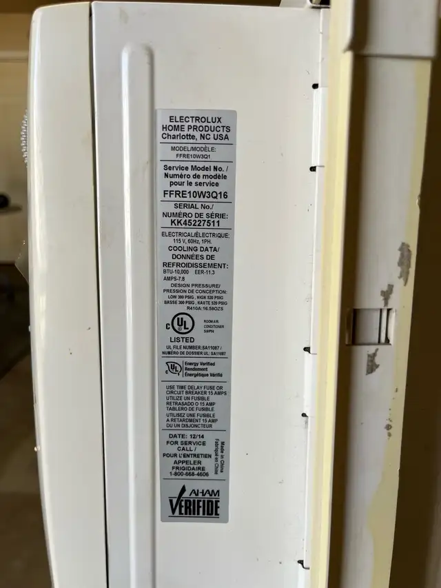 Frigidaire Air Conditioner - Photo 4