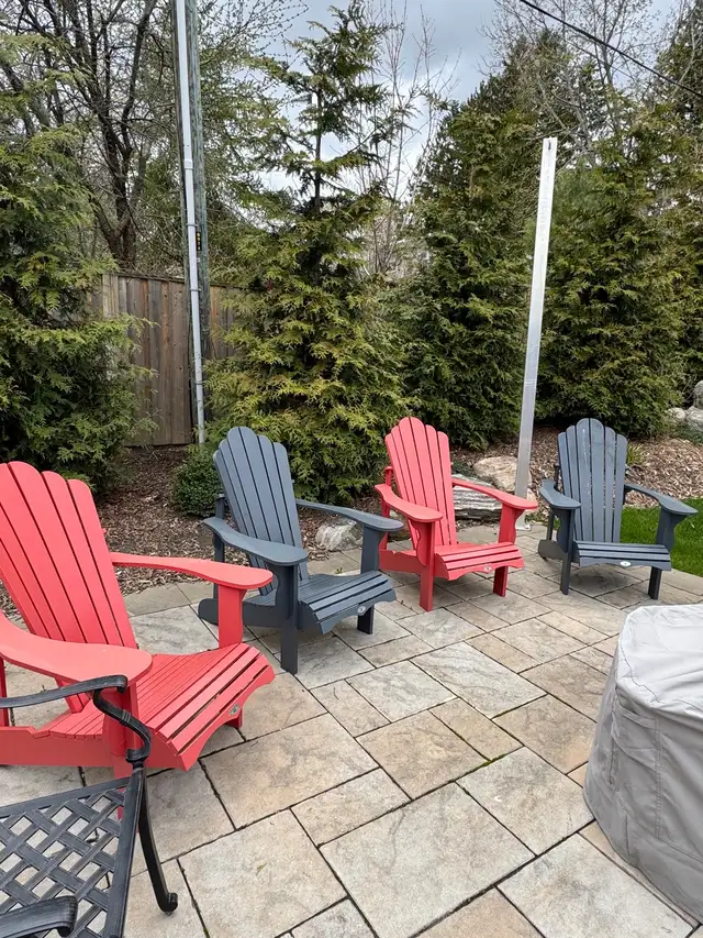4 Muskoka Chairs
