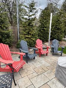 4 Muskoka Chairs