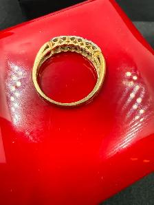 Women's 14K Gold Diamond Eternity Band~Size 5 - Photo 3