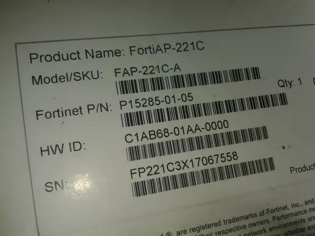 Fortinet FortiAP FAP-221C Wireless Access Point – High-SpeedWIFI - Photo 2