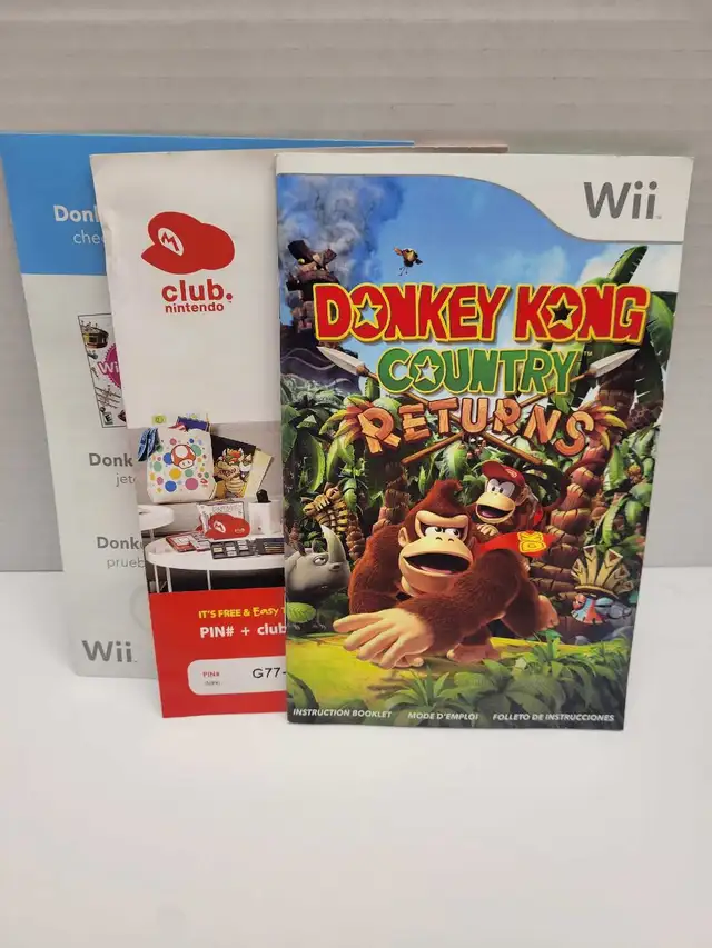 Wii Donkey Kong Country Returns - Complete - Photo 4