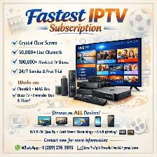 Latest 4K I.P.T.V subscription - 24/7 support