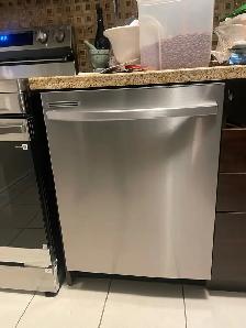 Dishwasher installation