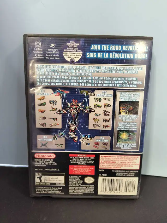 NINTENDO GAMECUBE CUSTOM ROBO W/MANUAL - Photo 2