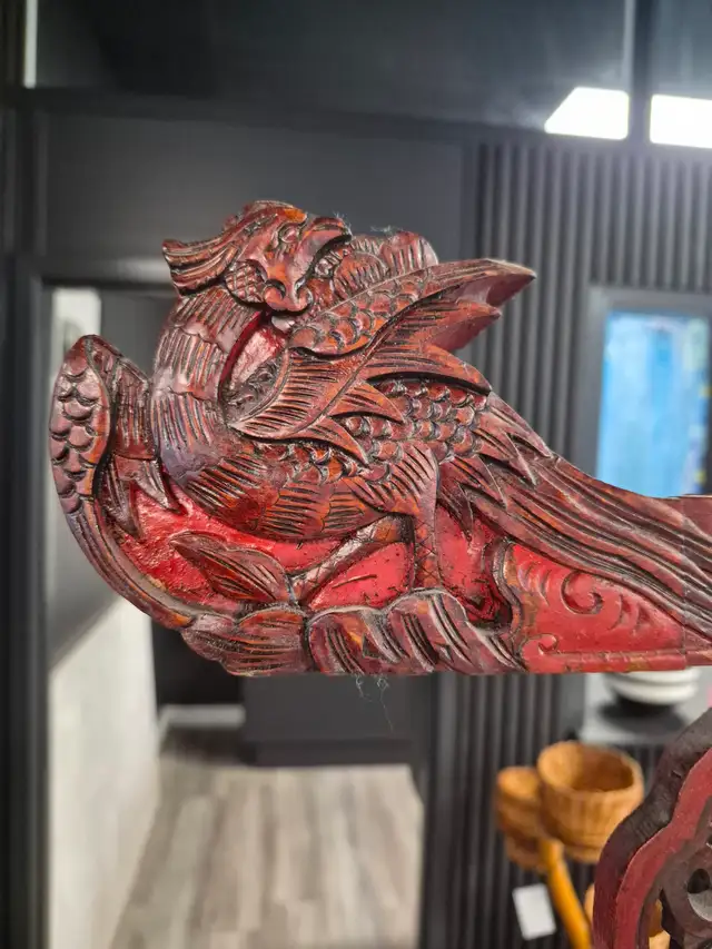 ANTIQUE CHINESE CLOTHING RACK - Photo 6